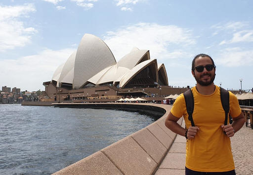 GIULIESI NEL MONDO, agosto 2021 - Maverick Spinozzi, 31 anni, Ingegnere informatico e dell'automazione a Sidney (Australia)